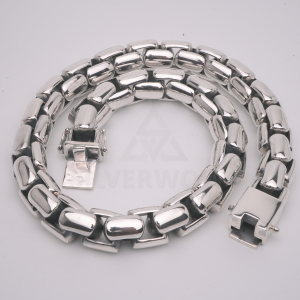 PL23 15mm Box Chain Neckace Chain - SilverWow™