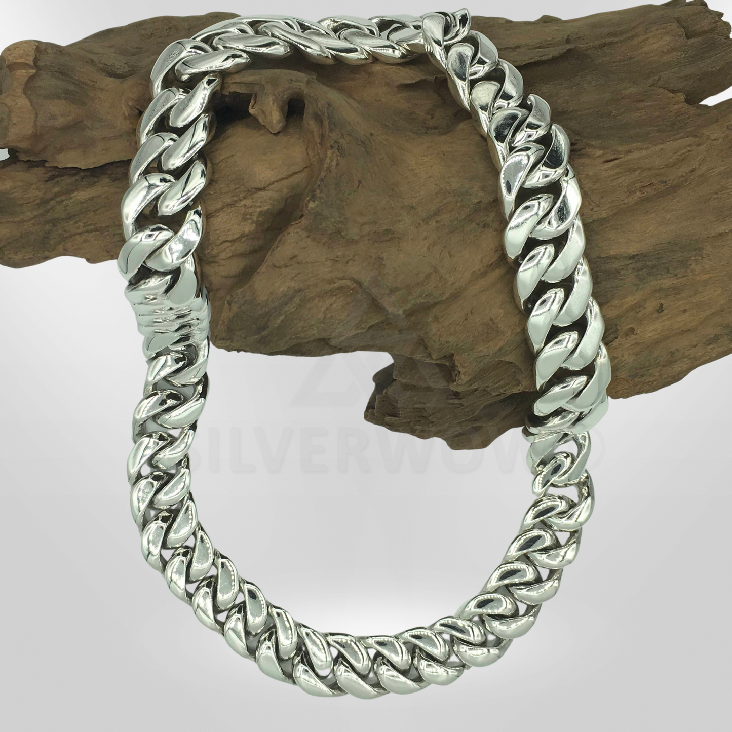 PL23 25mm Endless Loop - Thick, Curb Link Necklace