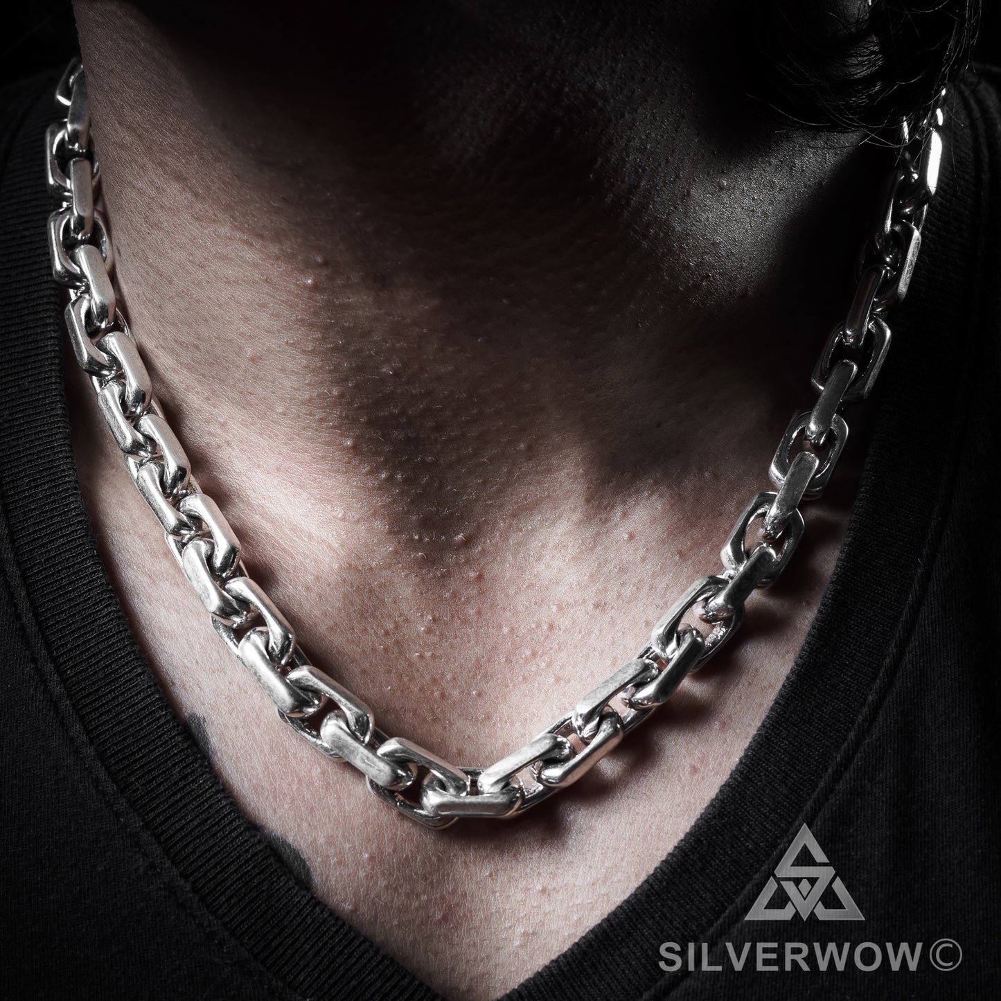 10mm Chain Link Necklace - SilverWow™