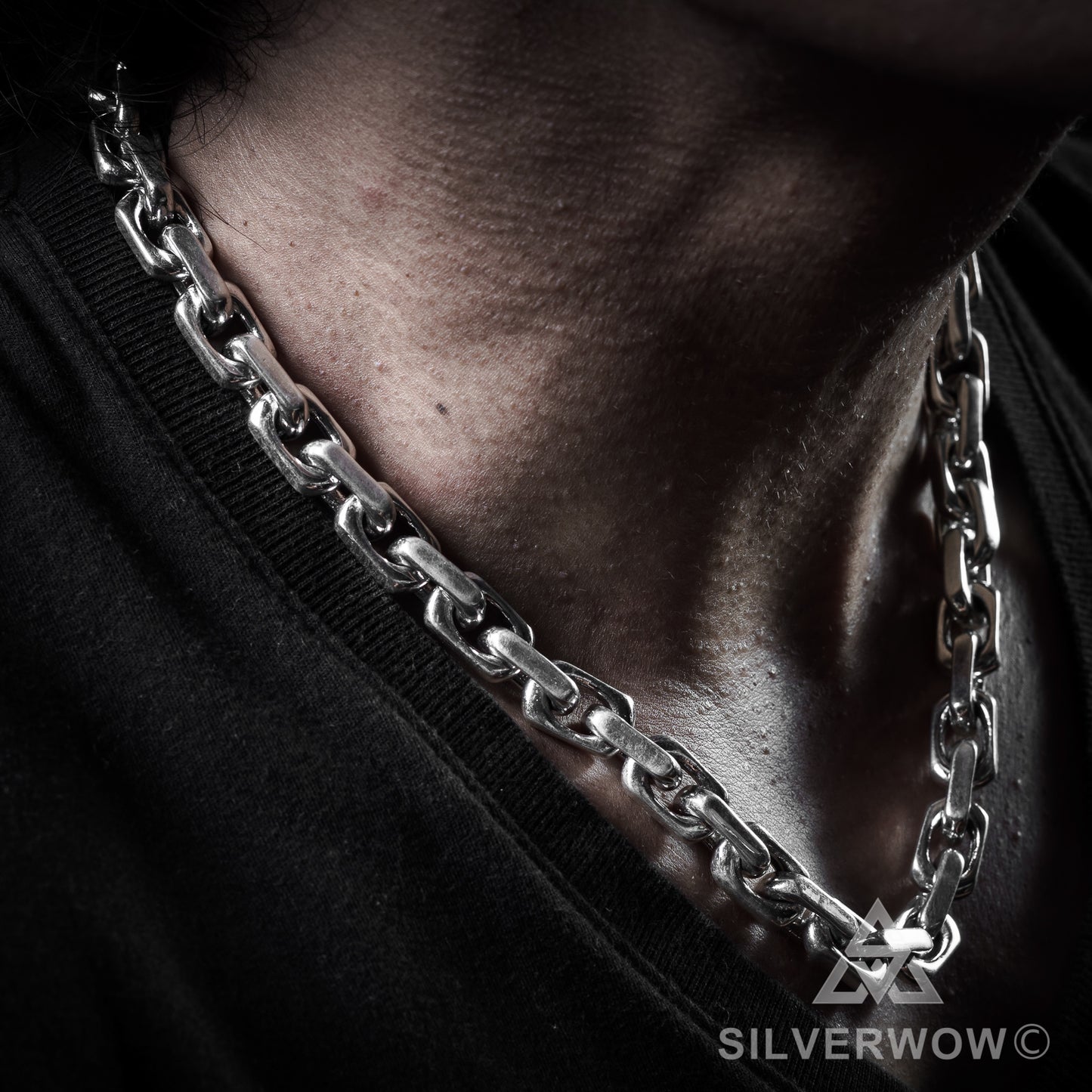 10mm Chain Link Necklace - SilverWow™