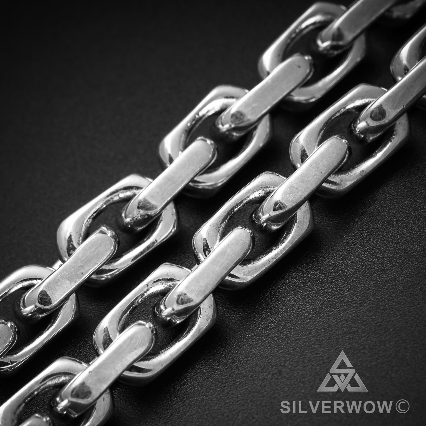 10mm Chain Link Necklace - SilverWow™