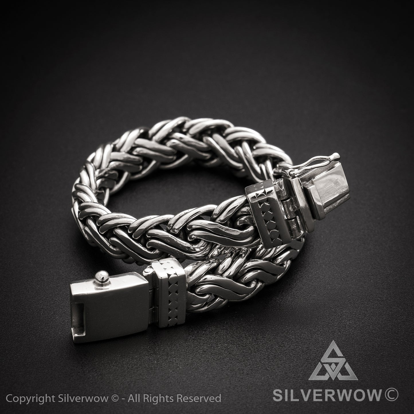 12mm Double Rope Weave Bracelet