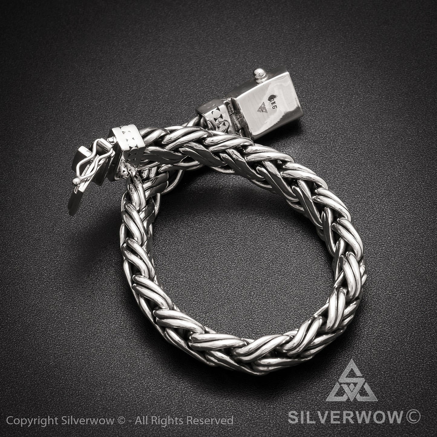 12mm Double Rope Weave Bracelet