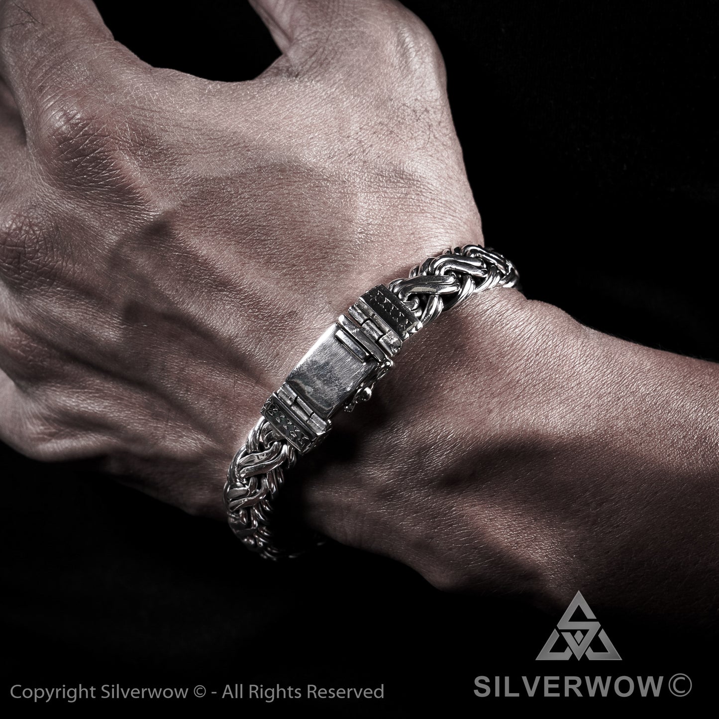 12mm Double Rope Weave Bracelet