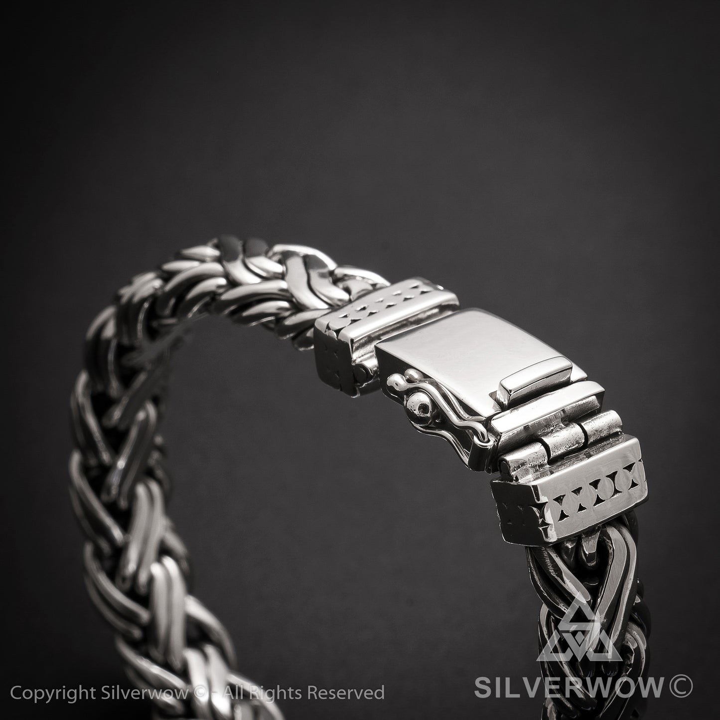 12mm Double Rope Weave Bracelet