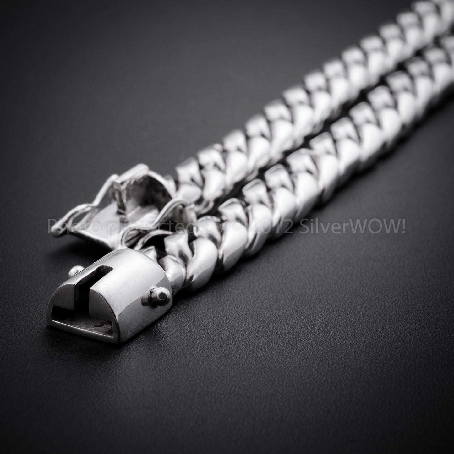 15mm Cuban Link Necklace Chain - SilverWow™