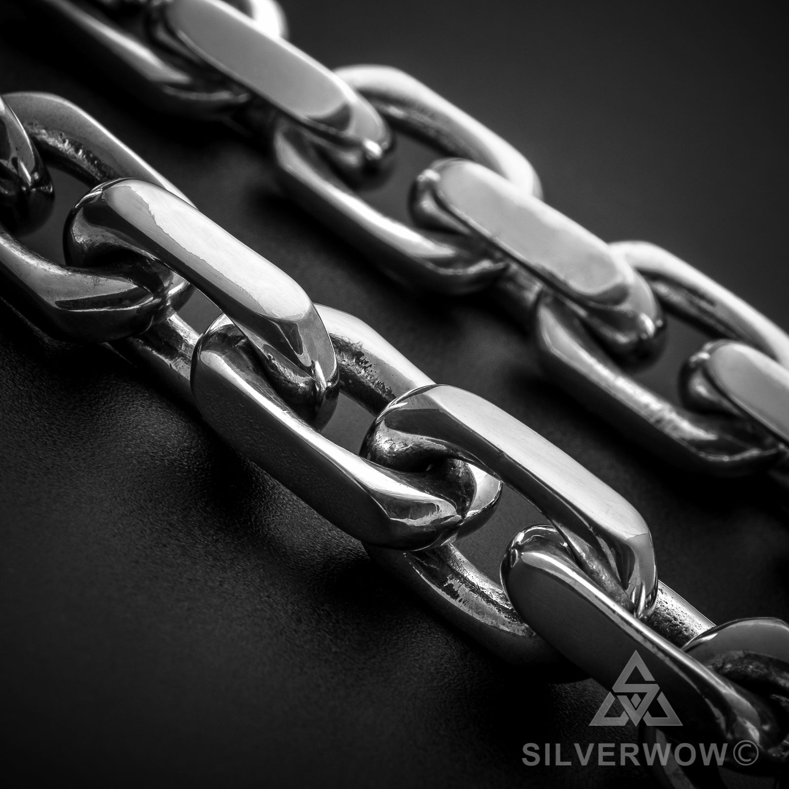 15mm Chain Link Necklace - Heavier Version - SilverWow™