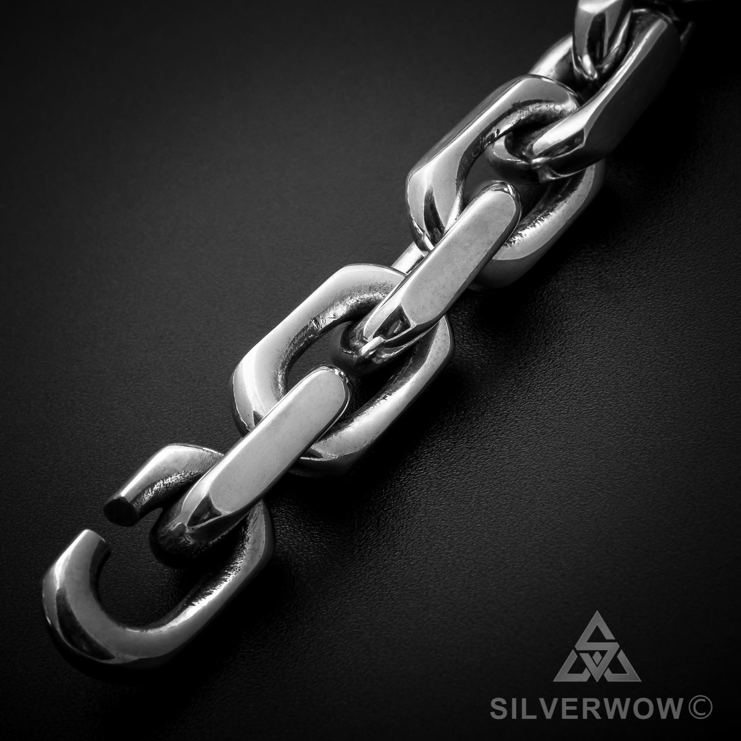 15mm Chain Link Necklace - Heavier Version - SilverWow™