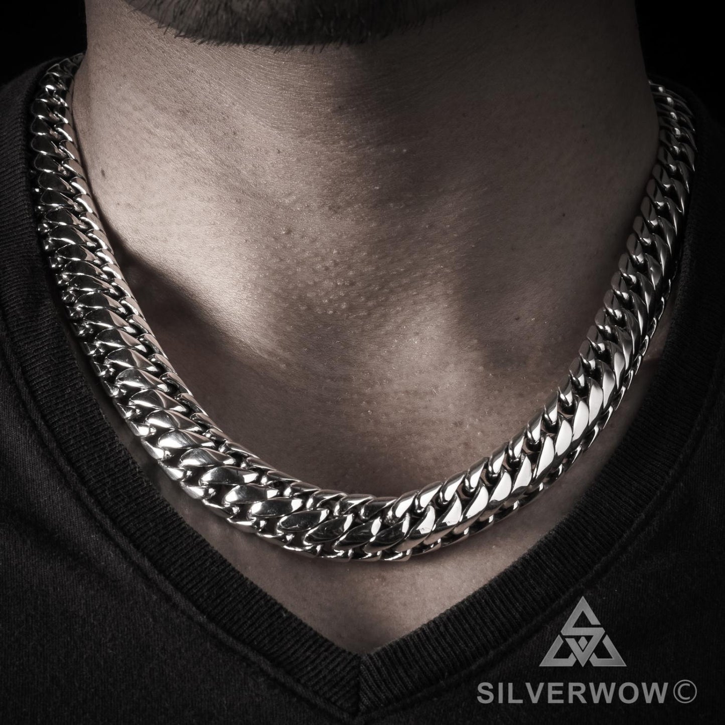 15mm Woven Snake Necklace - SilverWow™