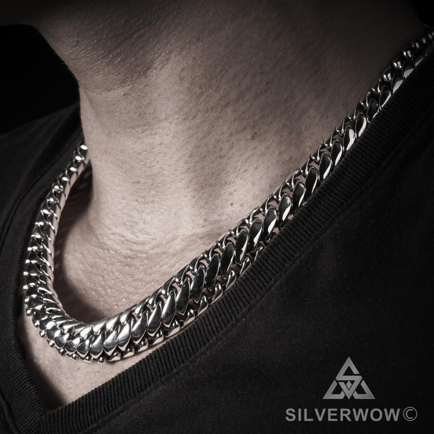 15mm Woven Snake Necklace - SilverWow™