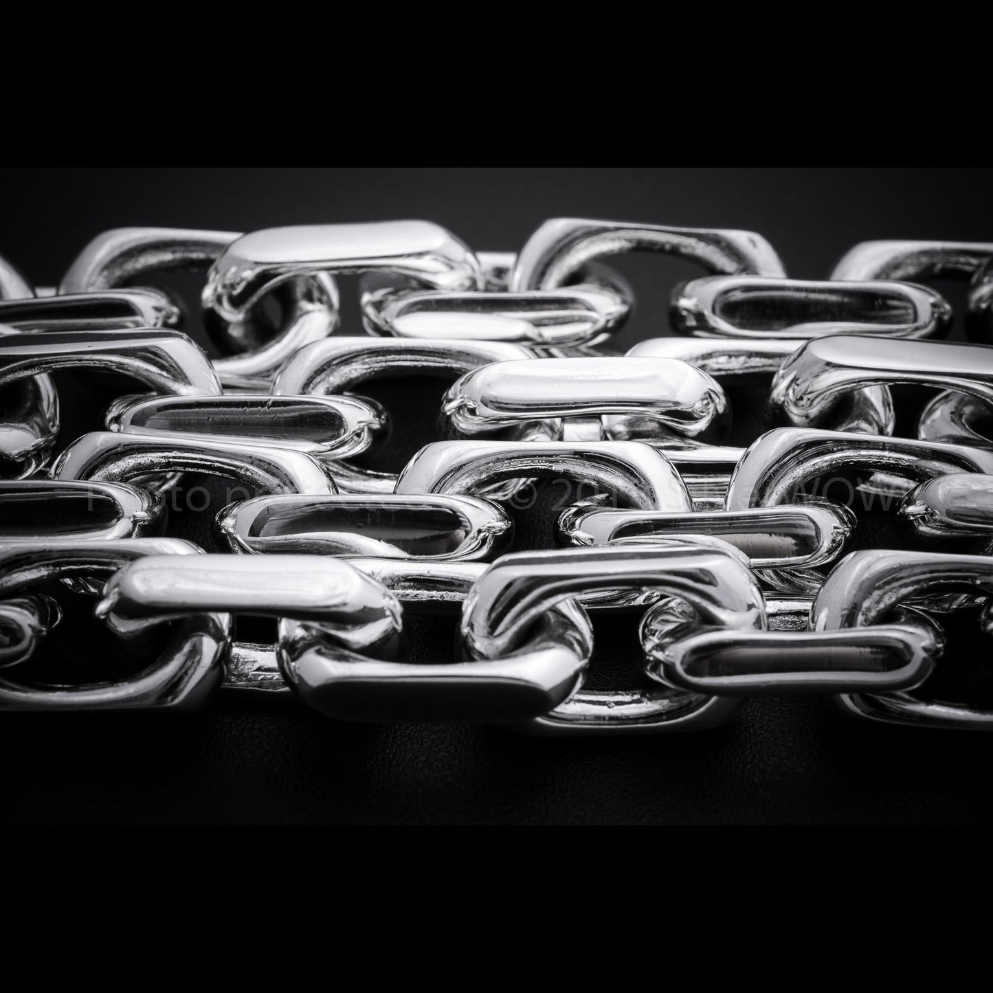 Chain Link Mens Necklace x 12mm Wide - SilverWow™