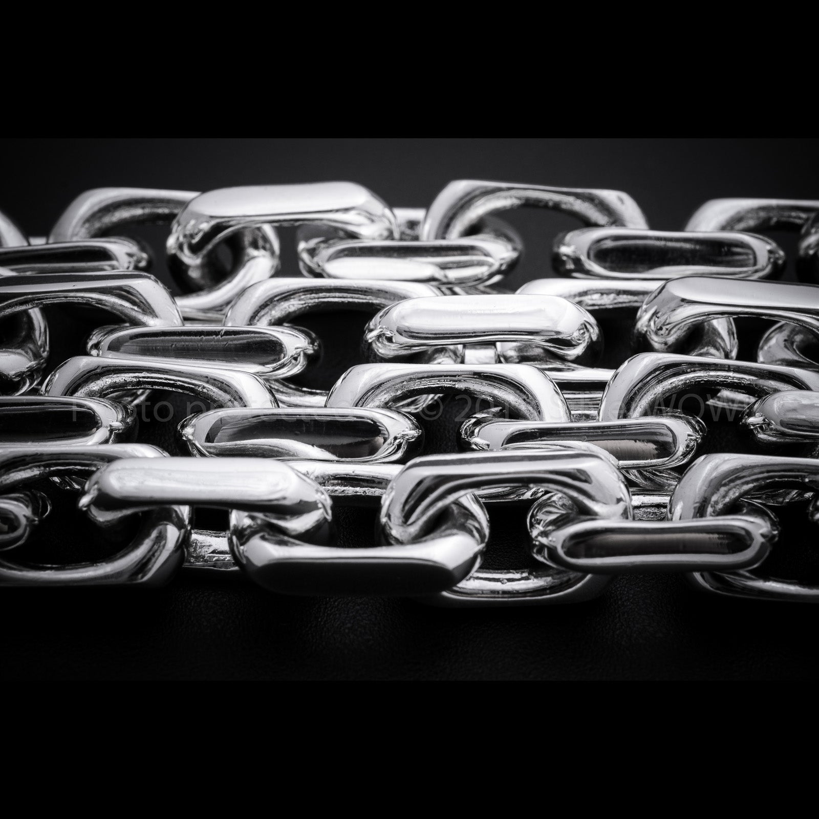 Chain Link Mens Necklace x 12mm Wide - SilverWow™
