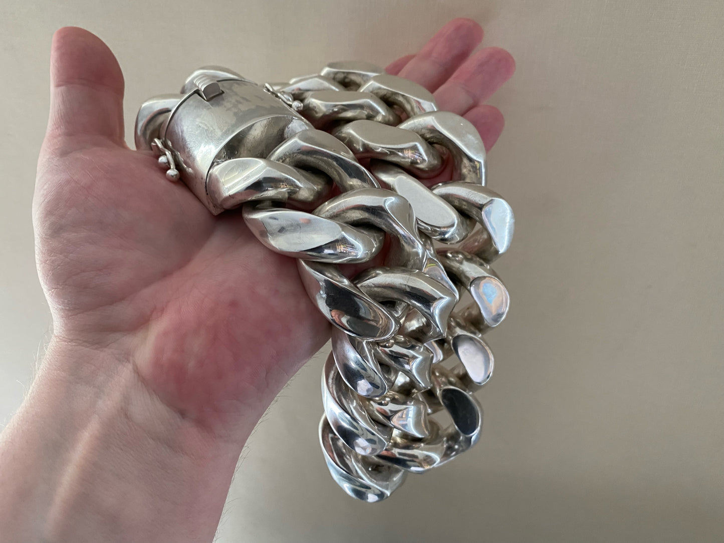 Huge Cuban Link Necklace - 40mm Wide - SilverWow™