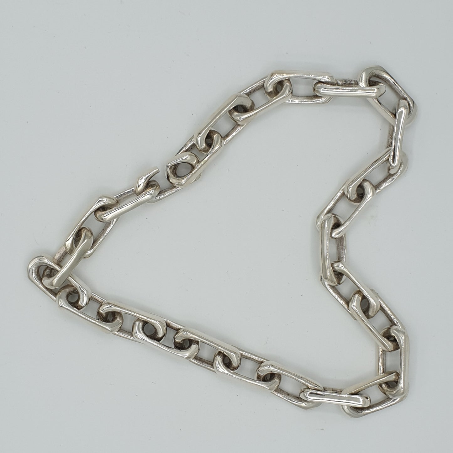 Long Link Chain Link Necklace - SilverWow™