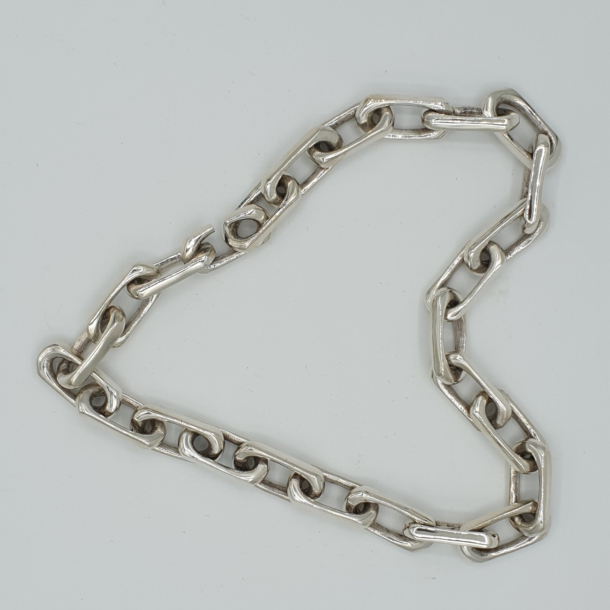 Long Link Chain Link Necklace - SilverWow™