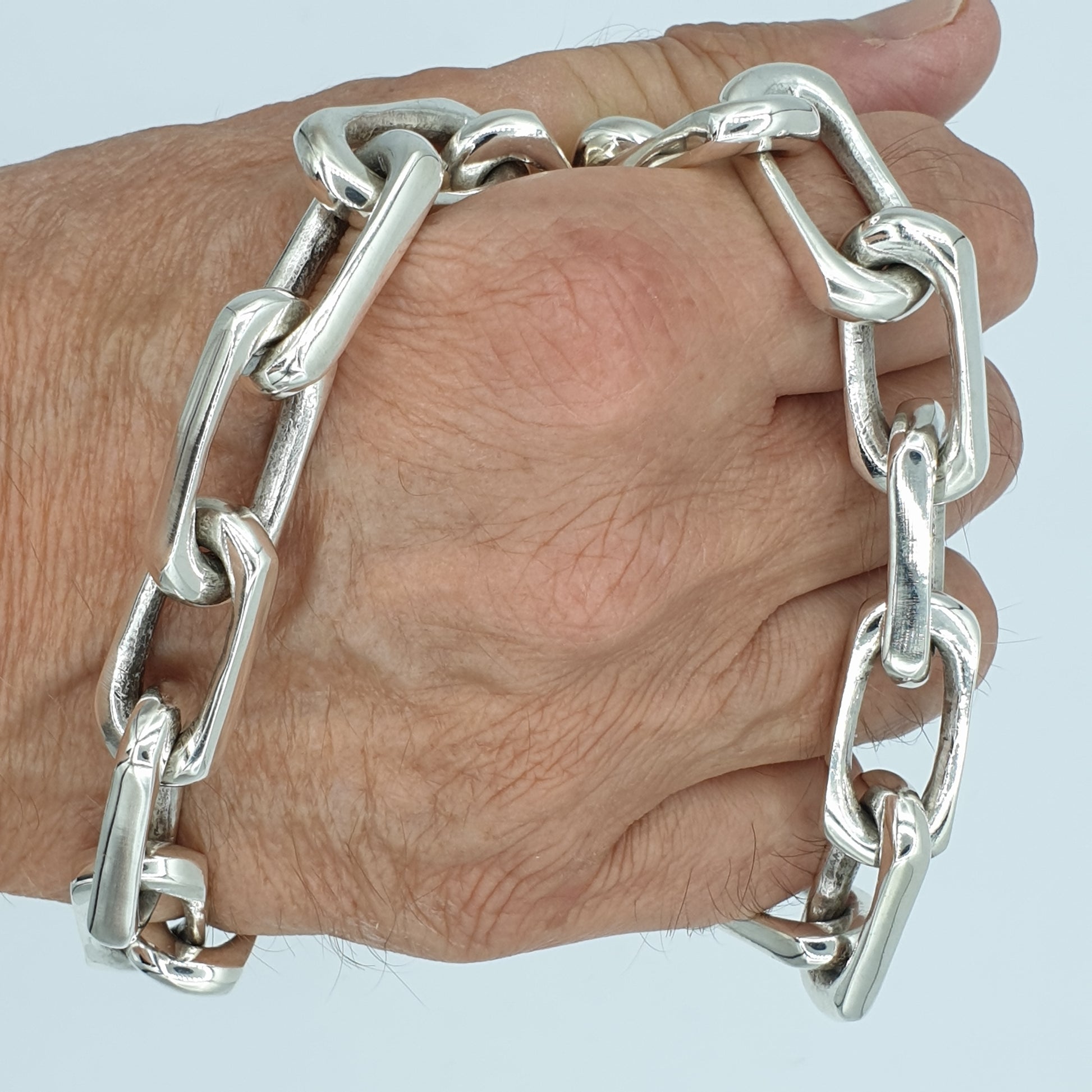 Long Link Chain Link Necklace - SilverWow™