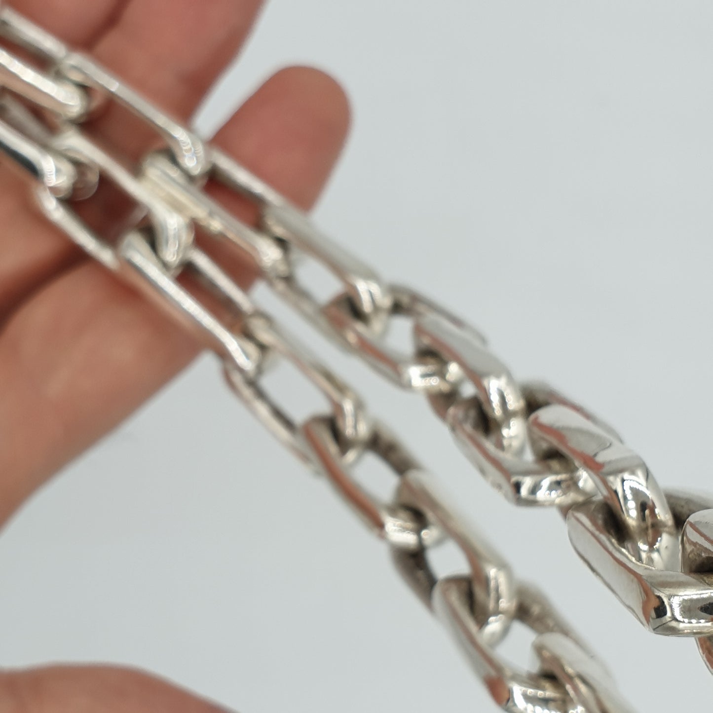Long Link Chain Link Necklace - SilverWow™