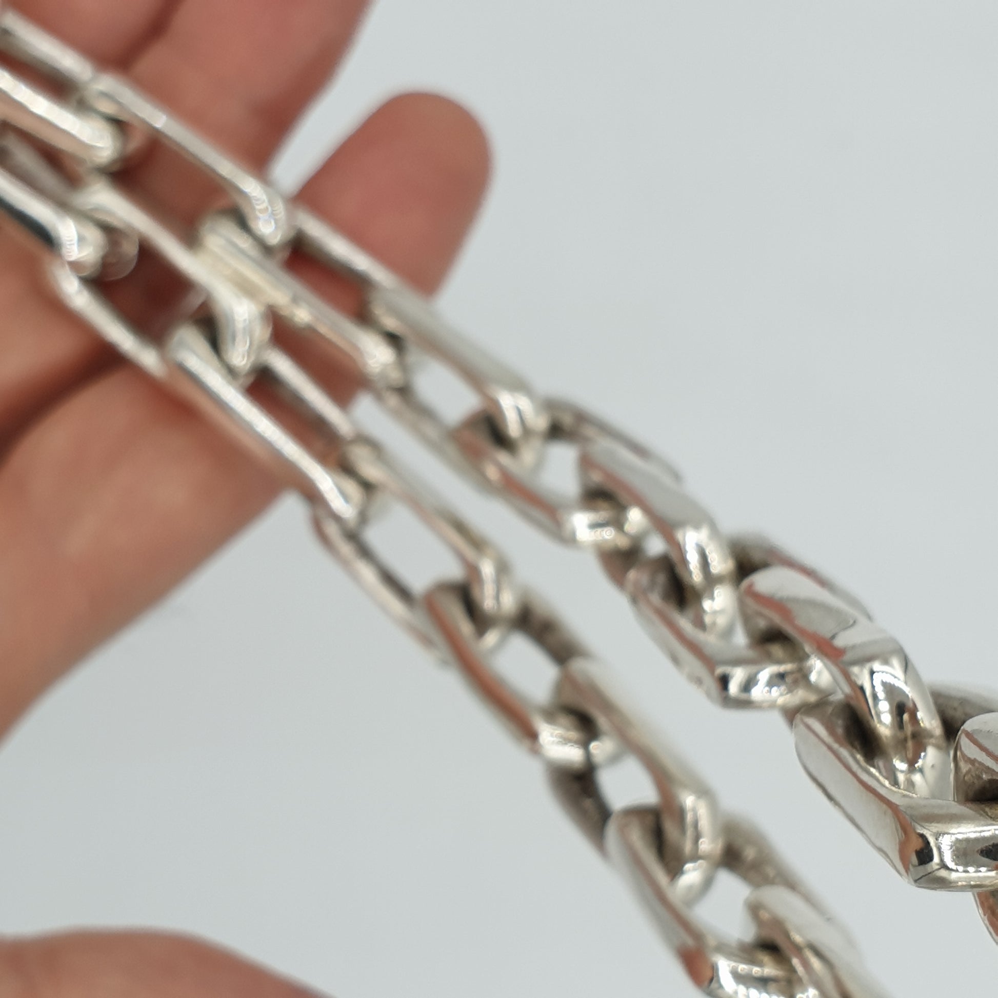 Long Link Chain Link Necklace - SilverWow™