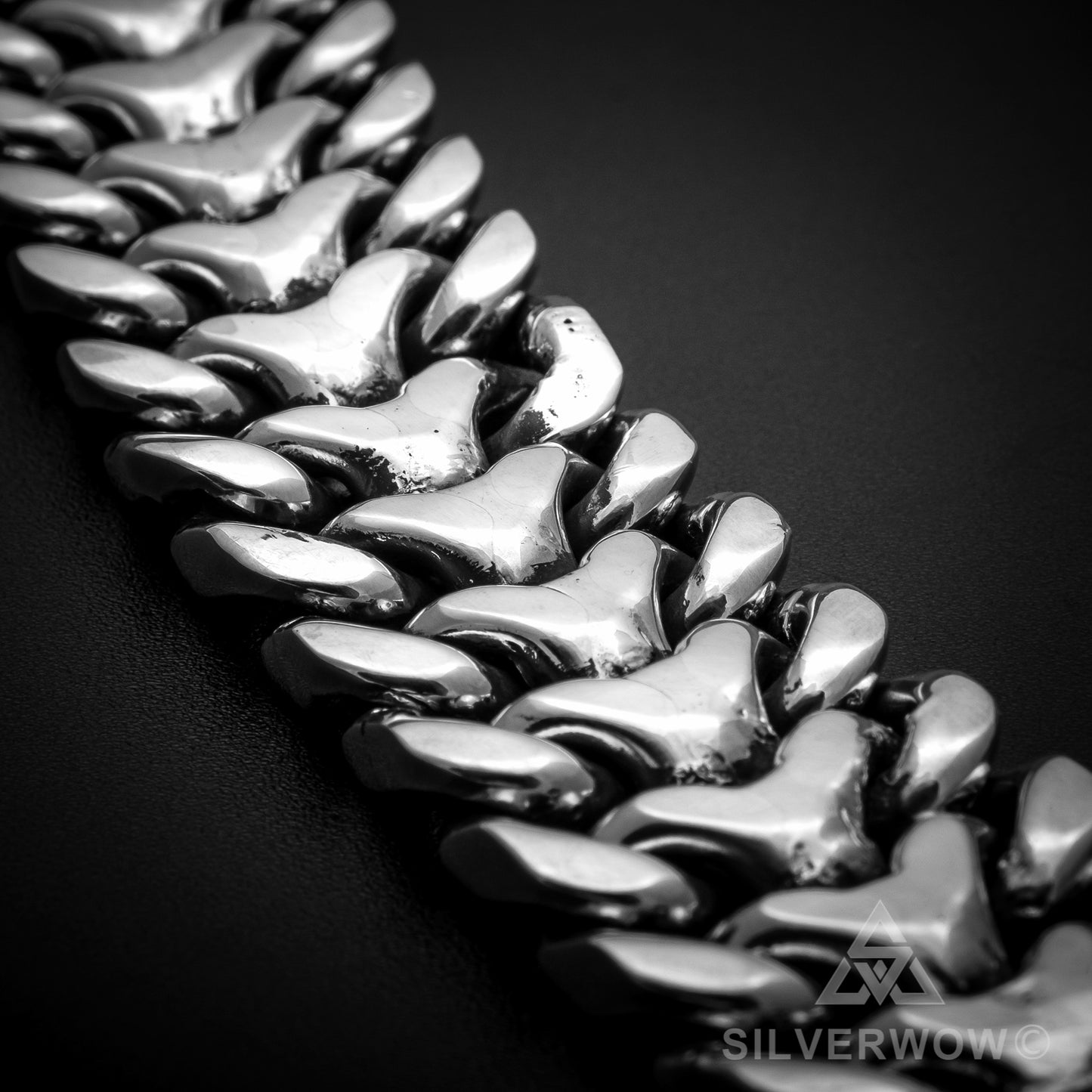 Herringbone Bracelet x 25mm - SilverWow™