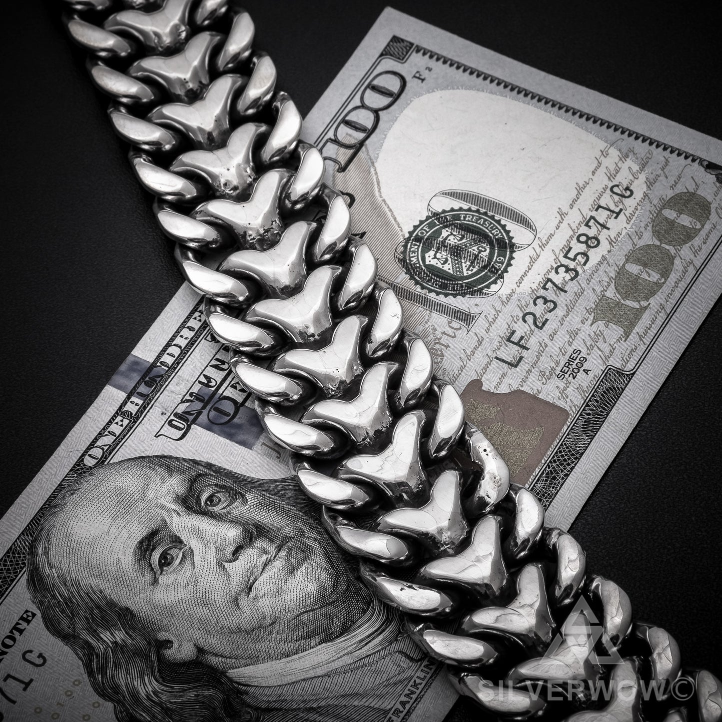 Herringbone Bracelet x 25mm - SilverWow™