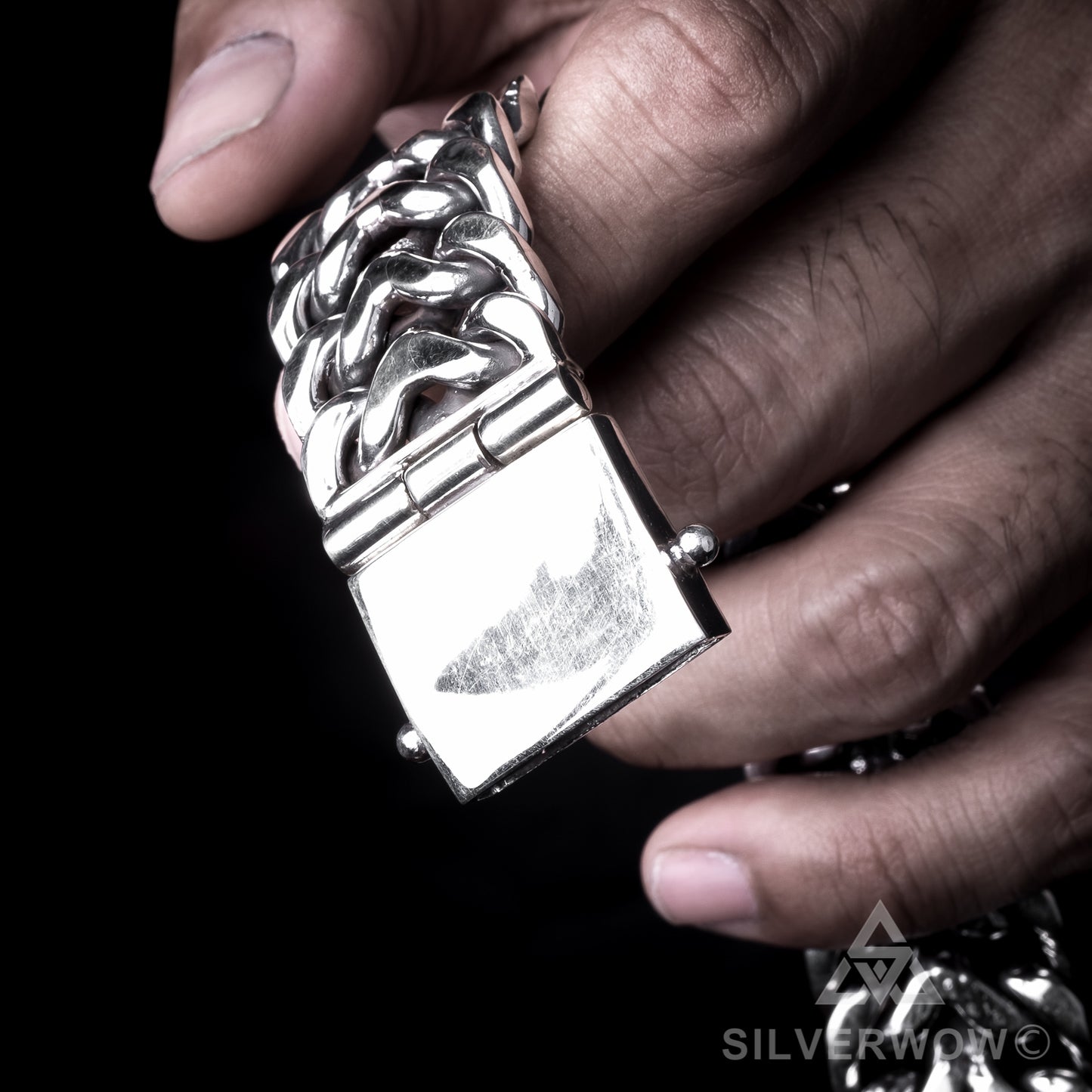 Herringbone Bracelet x 25mm - SilverWow™