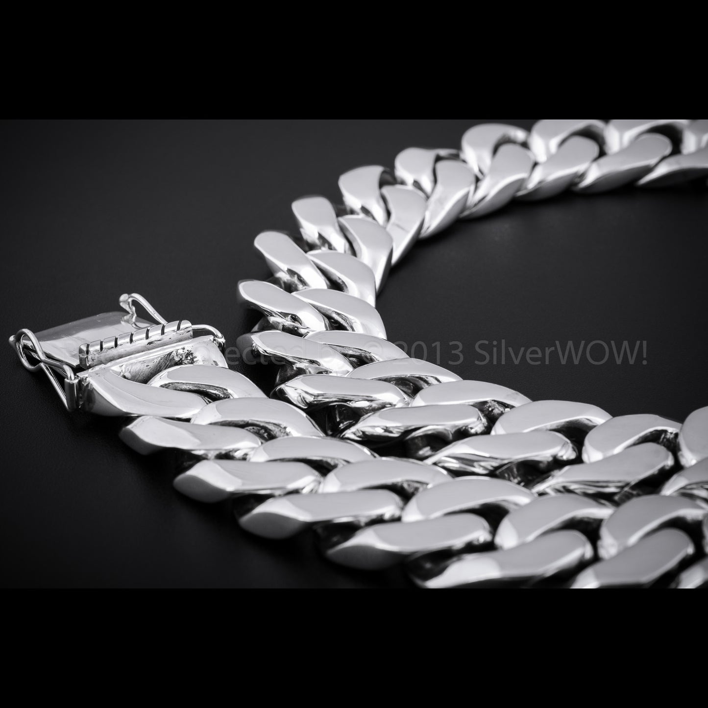 25mm Heavy Curb Link Necklace