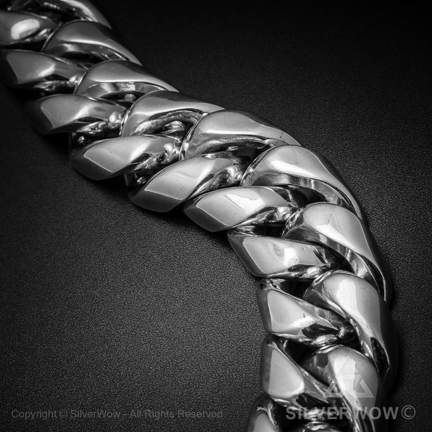 Cuban Link Bracelet x 30mm Wide - SilverWow™