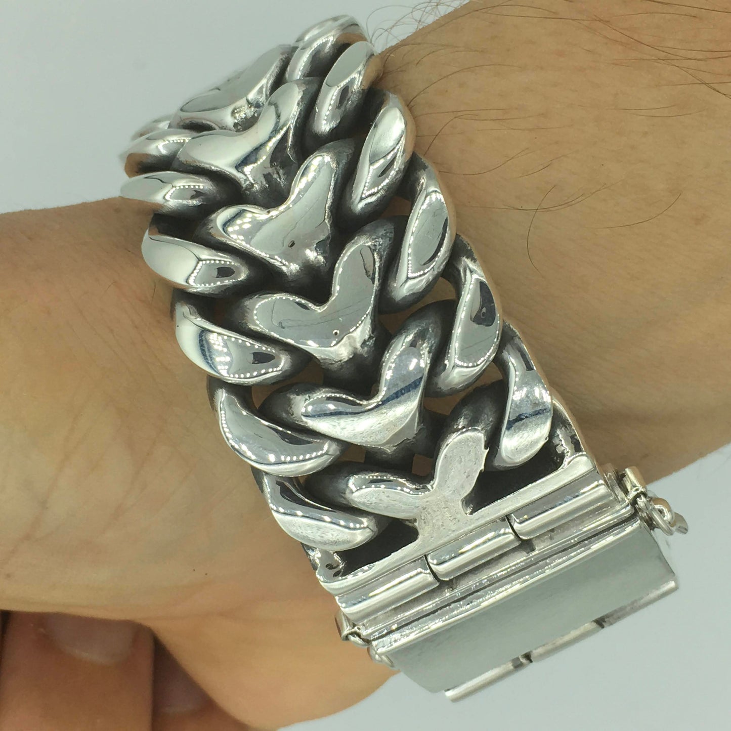Herringbone Bracelet x 30mm - SilverWow™