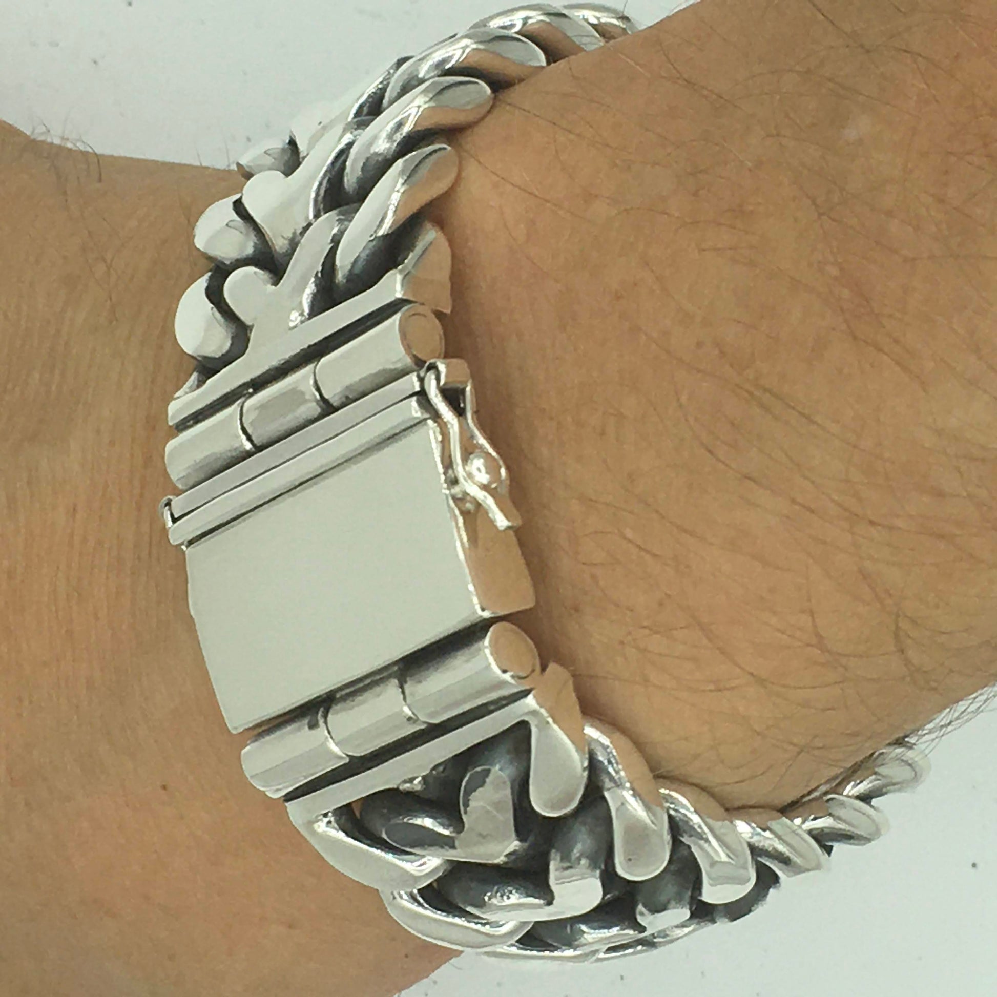 Herringbone Bracelet x 30mm - SilverWow™