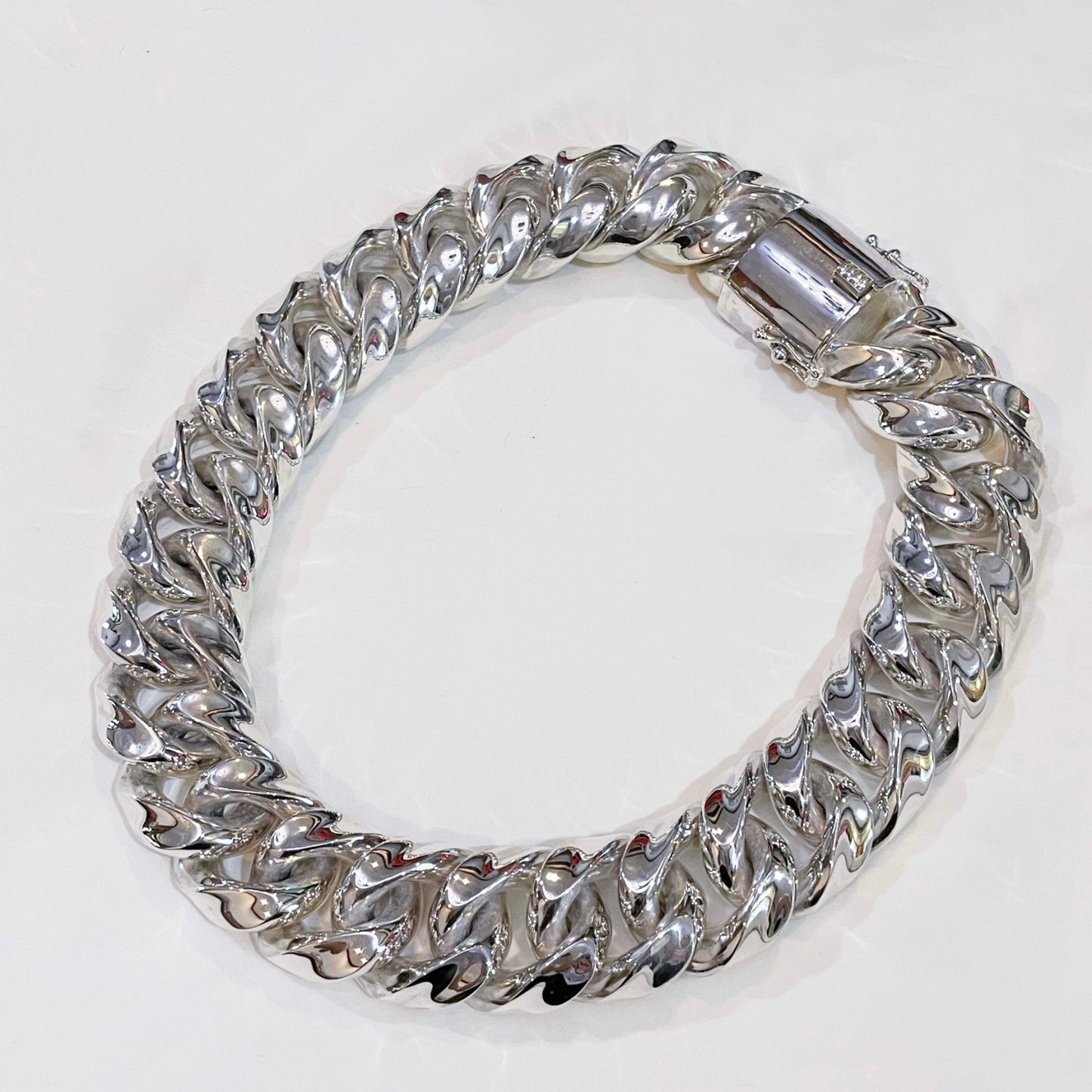 Huge Cuban Link Necklace - 40mm Wide - SilverWow™