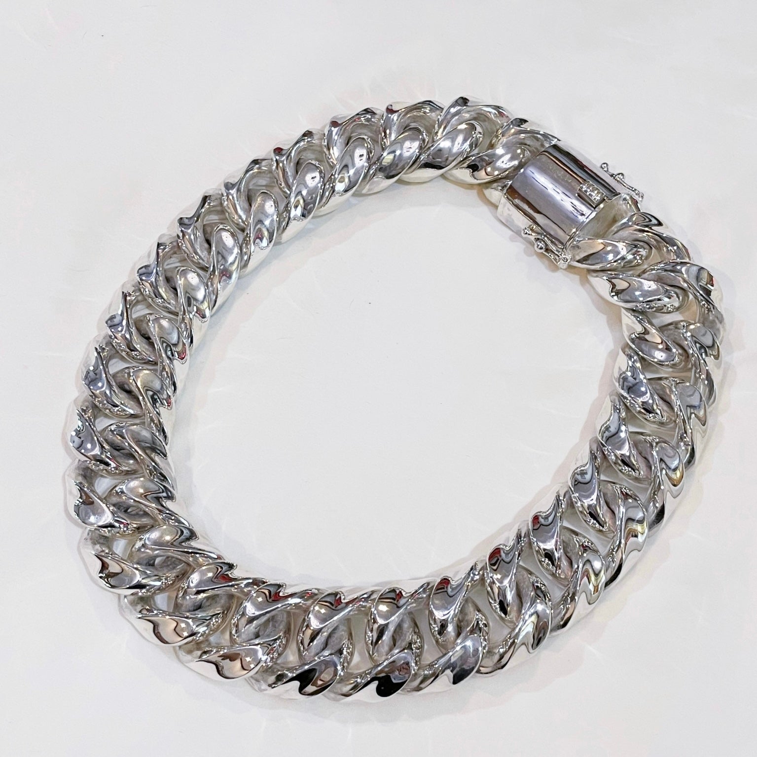 Huge Cuban Link Necklace - 40mm Wide - SilverWow™