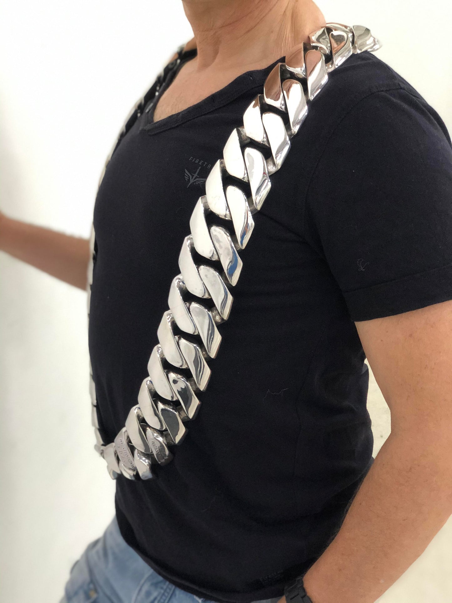 6.3 KG. The Planets Heaviest Cuban Necklace Chain ? - SilverWow™