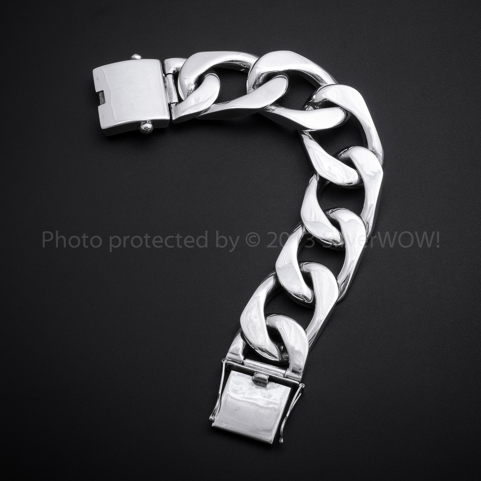 6 Link Bracelet 30mm - SilverWow™
