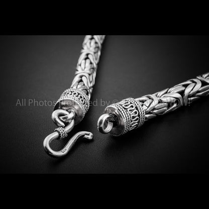 Byzantine Bali Necklace - 8mm Wide