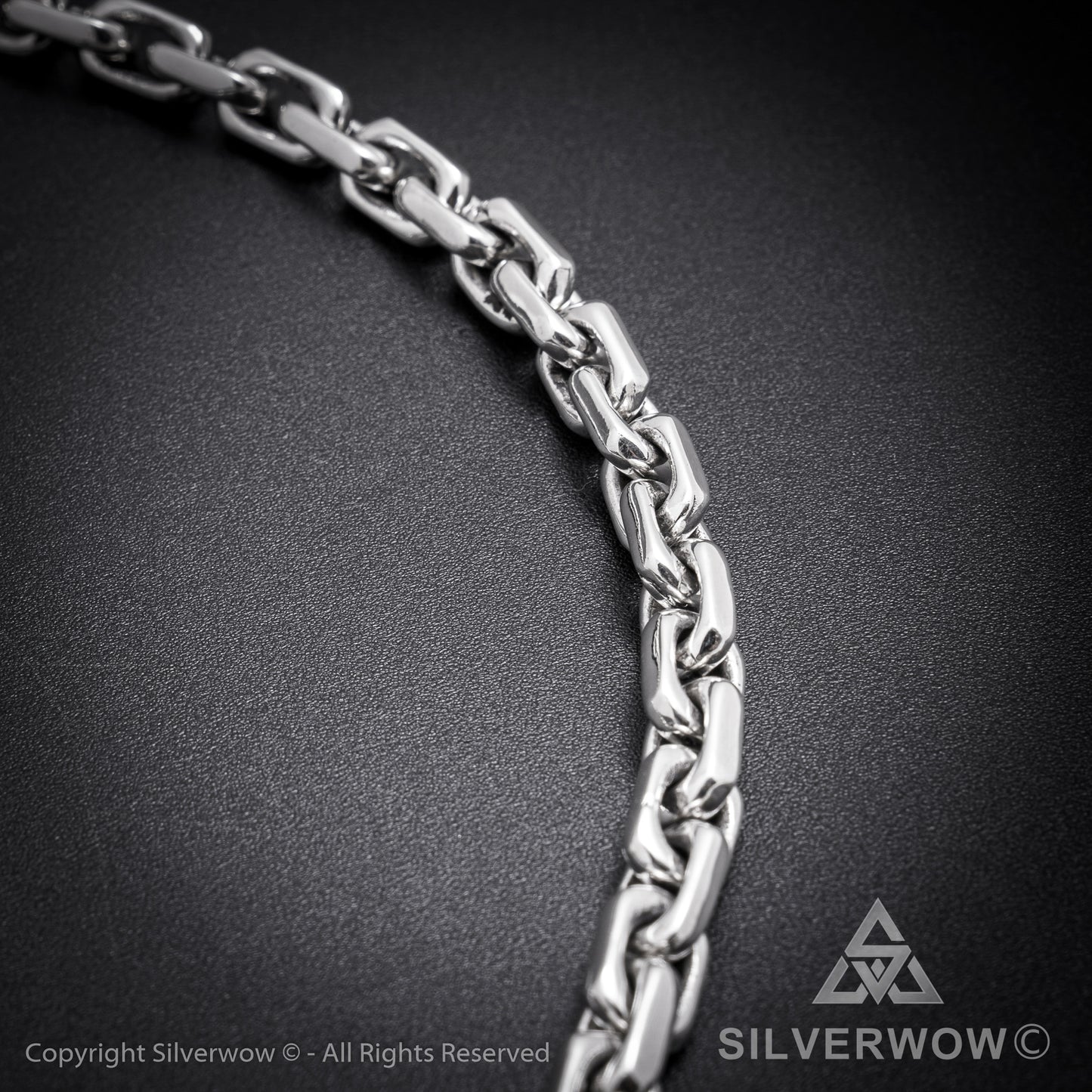 8mm Chain Link Necklace - SilverWow™