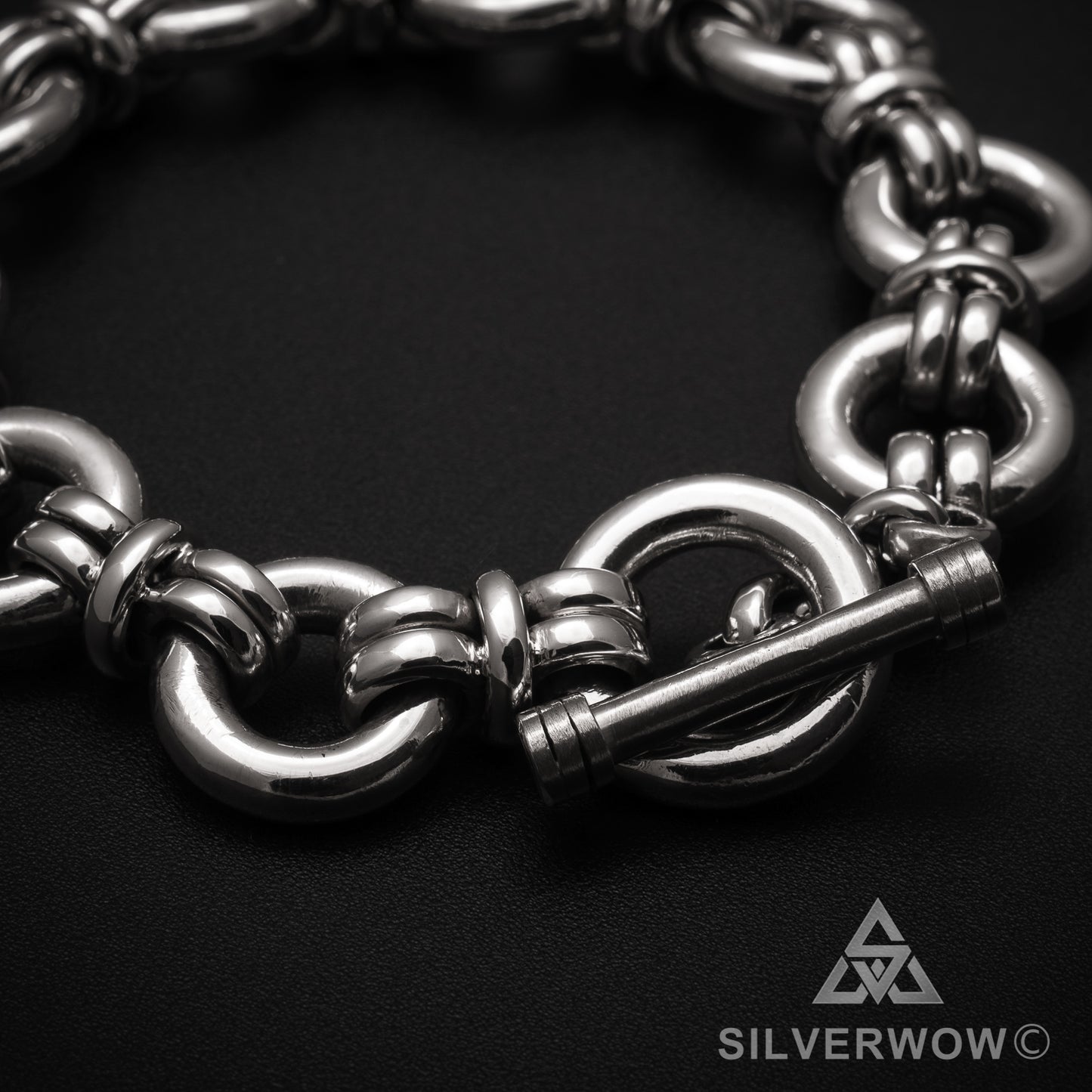 0-Link Toggle Bracelet - SilverWow™