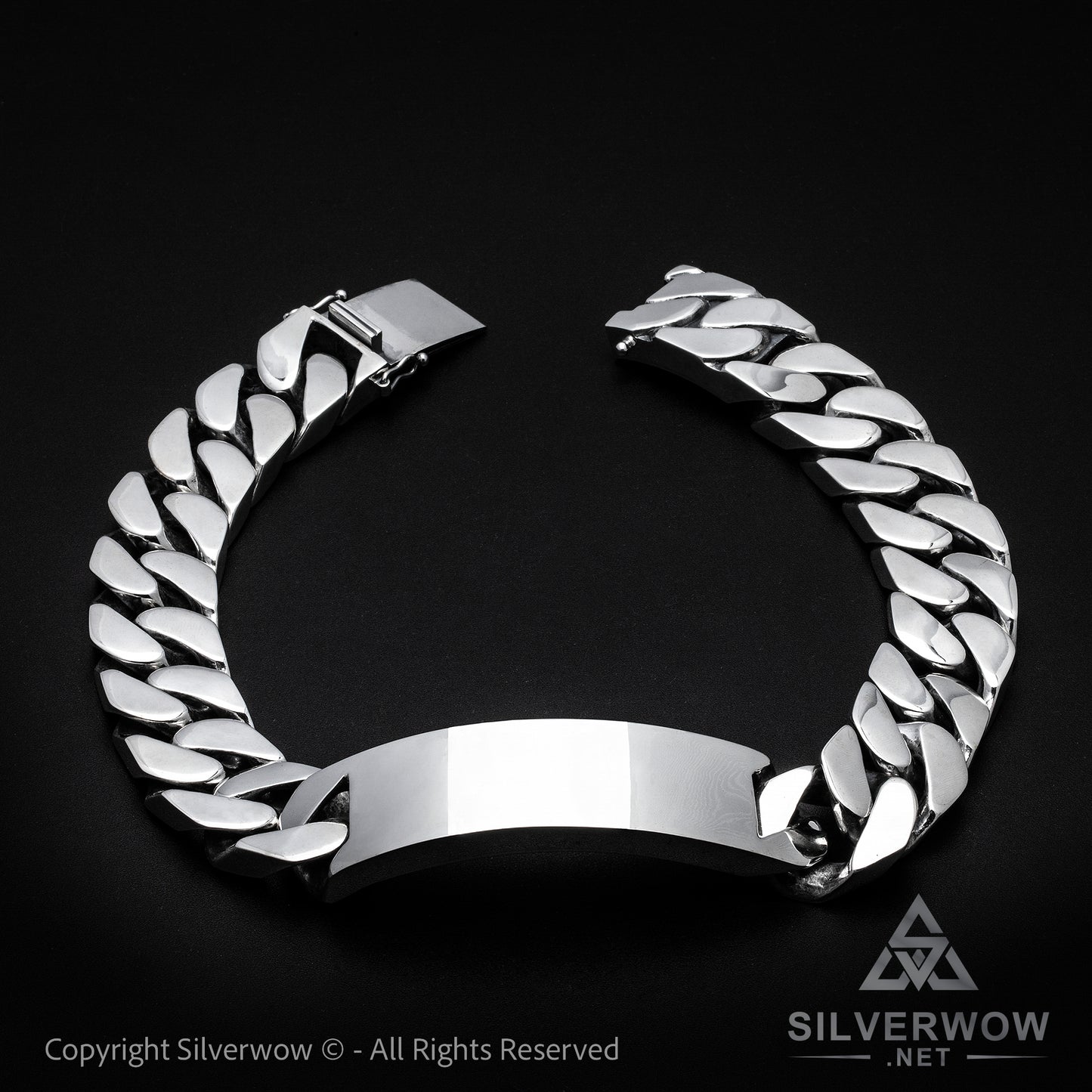 25mm ID Necklace with Reverse Lock - SilverWow™