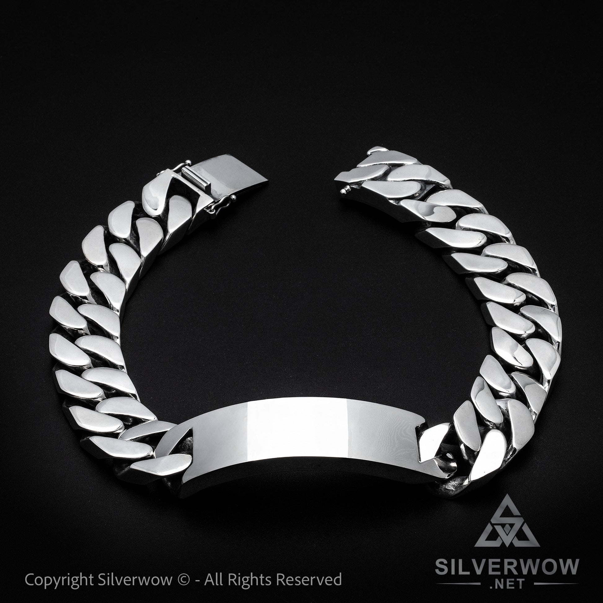 25mm ID Necklace with Reverse Lock - SilverWow™