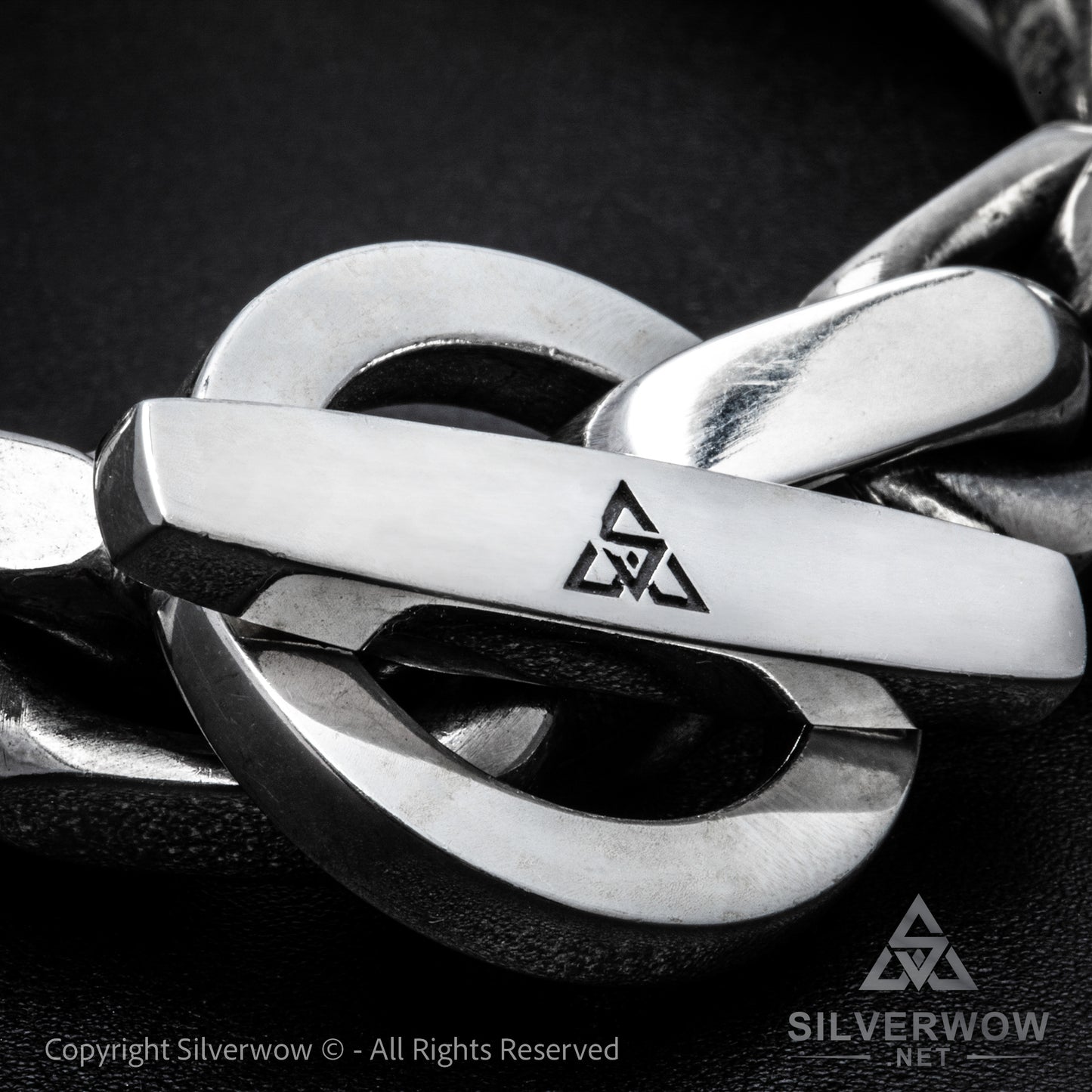 12mm T-Bar, Toggle Chain Bracelet - SilverWow™