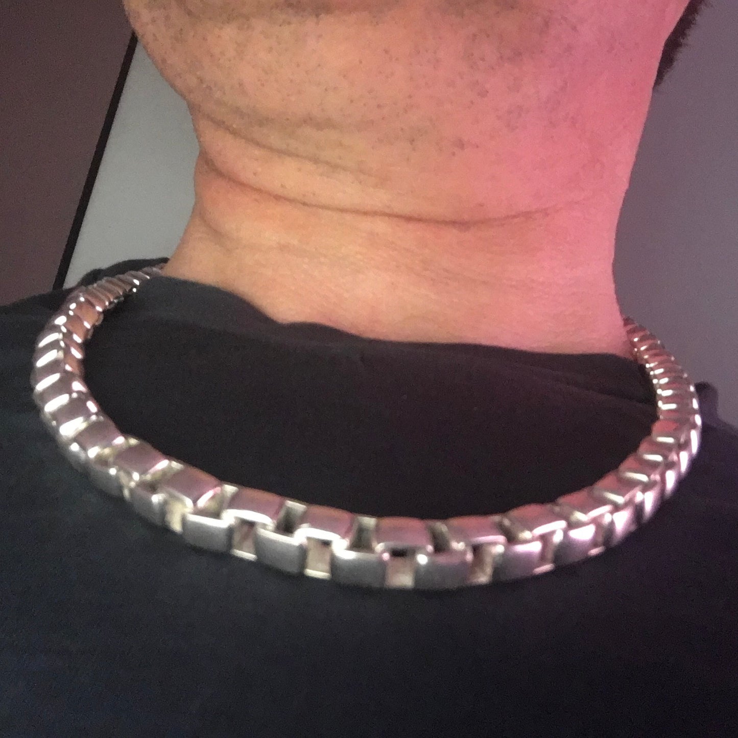 8mm Box Chain Silver Necklace - SilverWow™