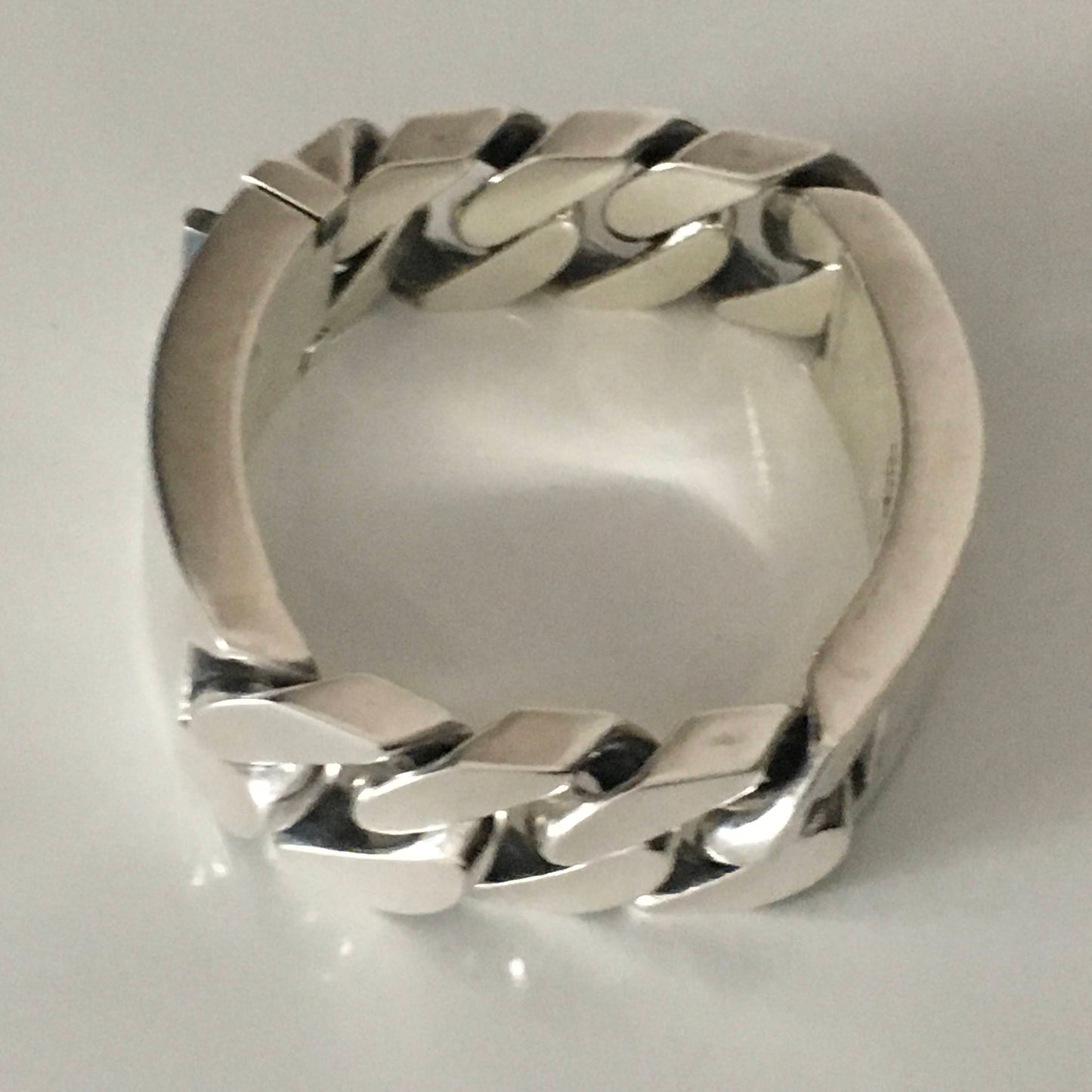 Double Plate Identity Bracelet - 22mm Wide - SilverWow™