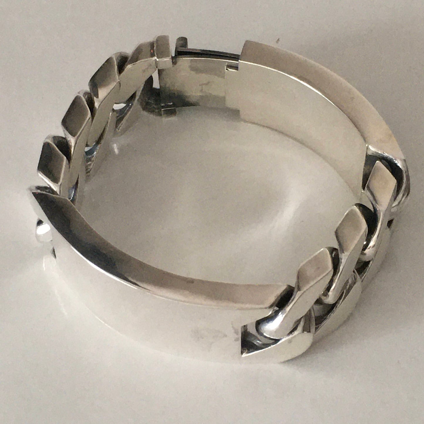 Double Plate Identity Bracelet - 22mm Wide - SilverWow™
