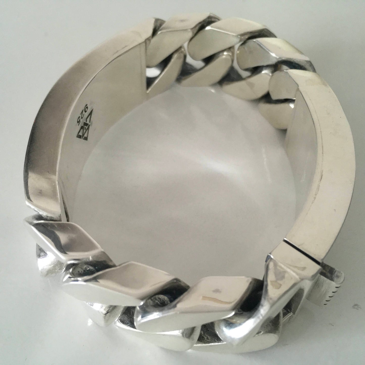 Double Plate Identity Bracelet - 22mm Wide - SilverWow™