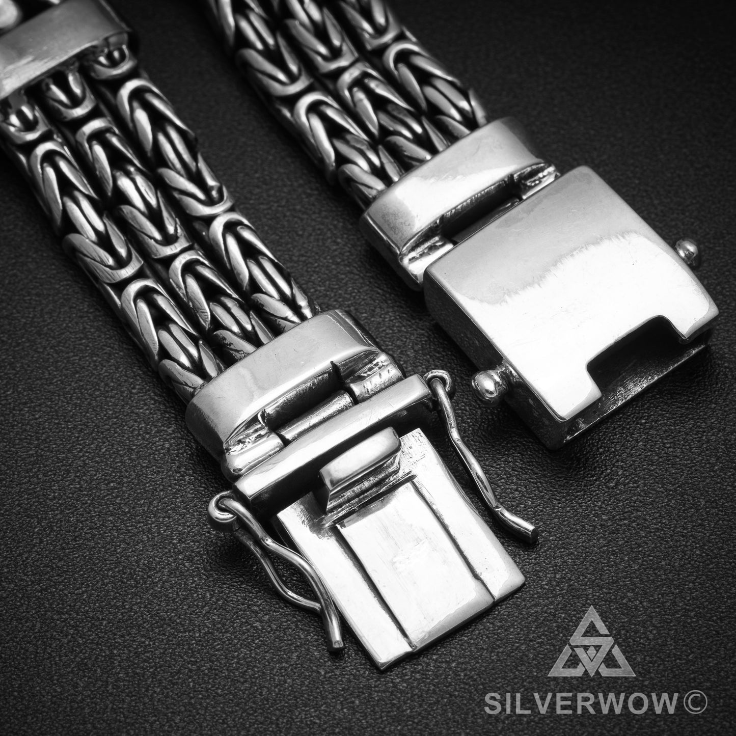 Triple Strand Bali Necklace - SilverWow™