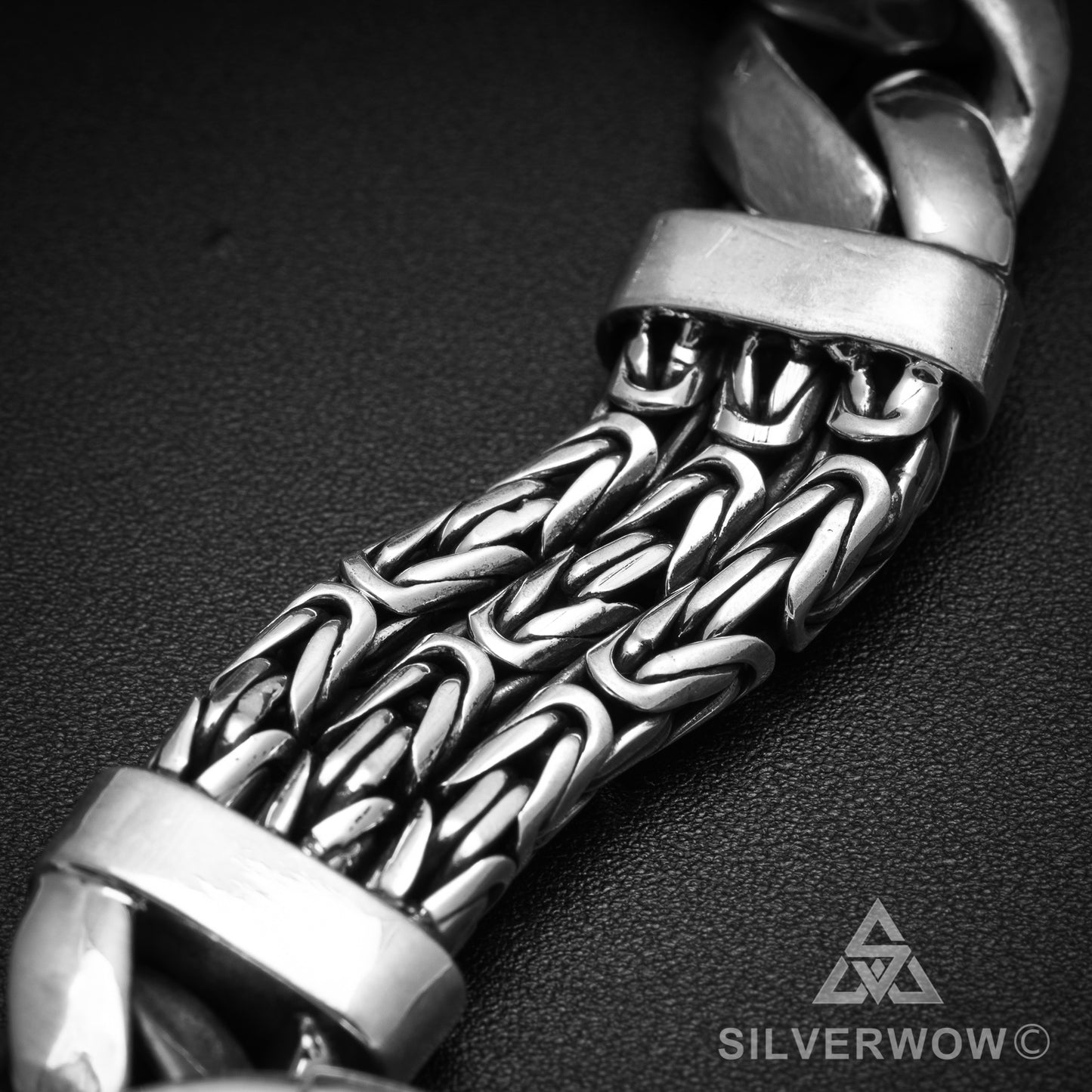 Triple Strand Bali Necklace - SilverWow™