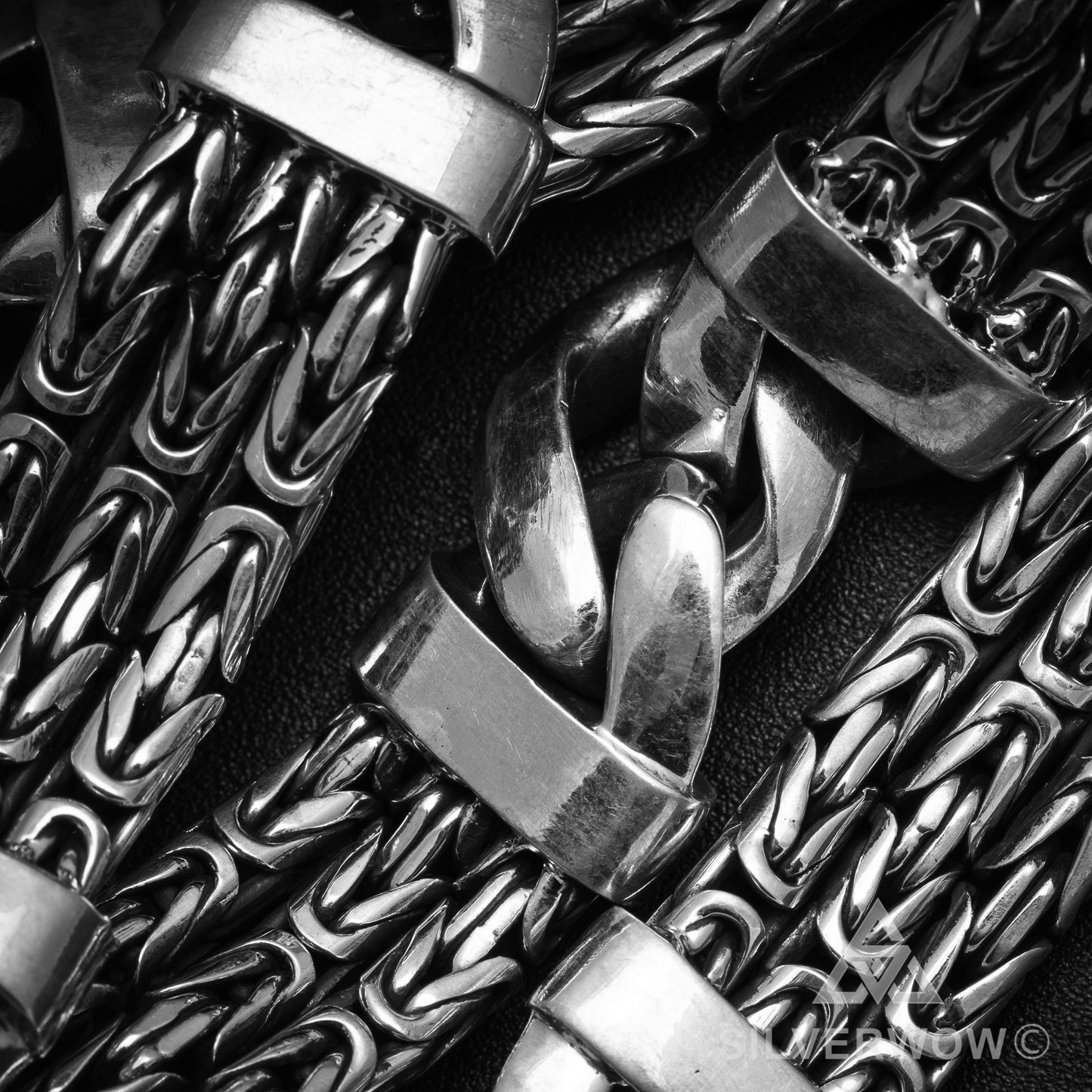 Triple Strand Bali Necklace - SilverWow™