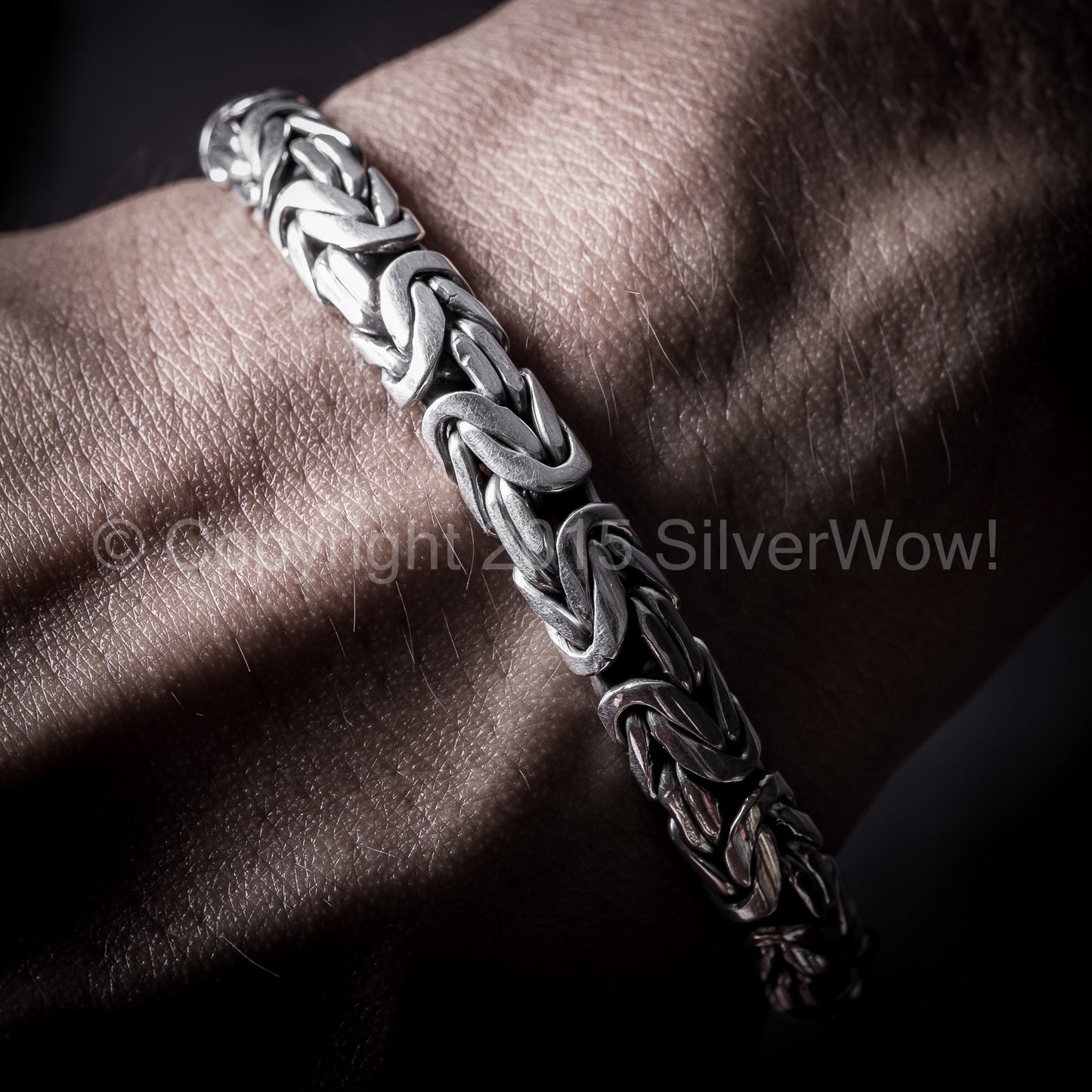 Bali, Byzantine, Bracelet 6mm Oval - SilverWow™
