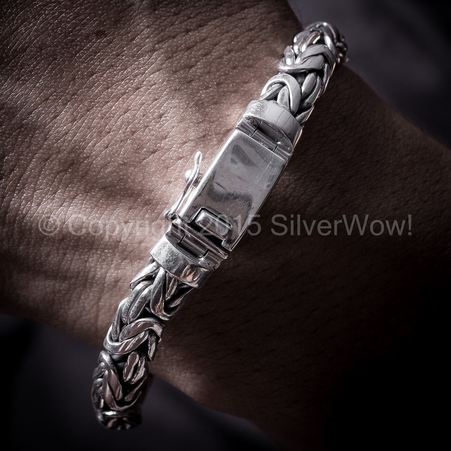 Bali, Byzantine, Bracelet 6mm Oval - SilverWow™