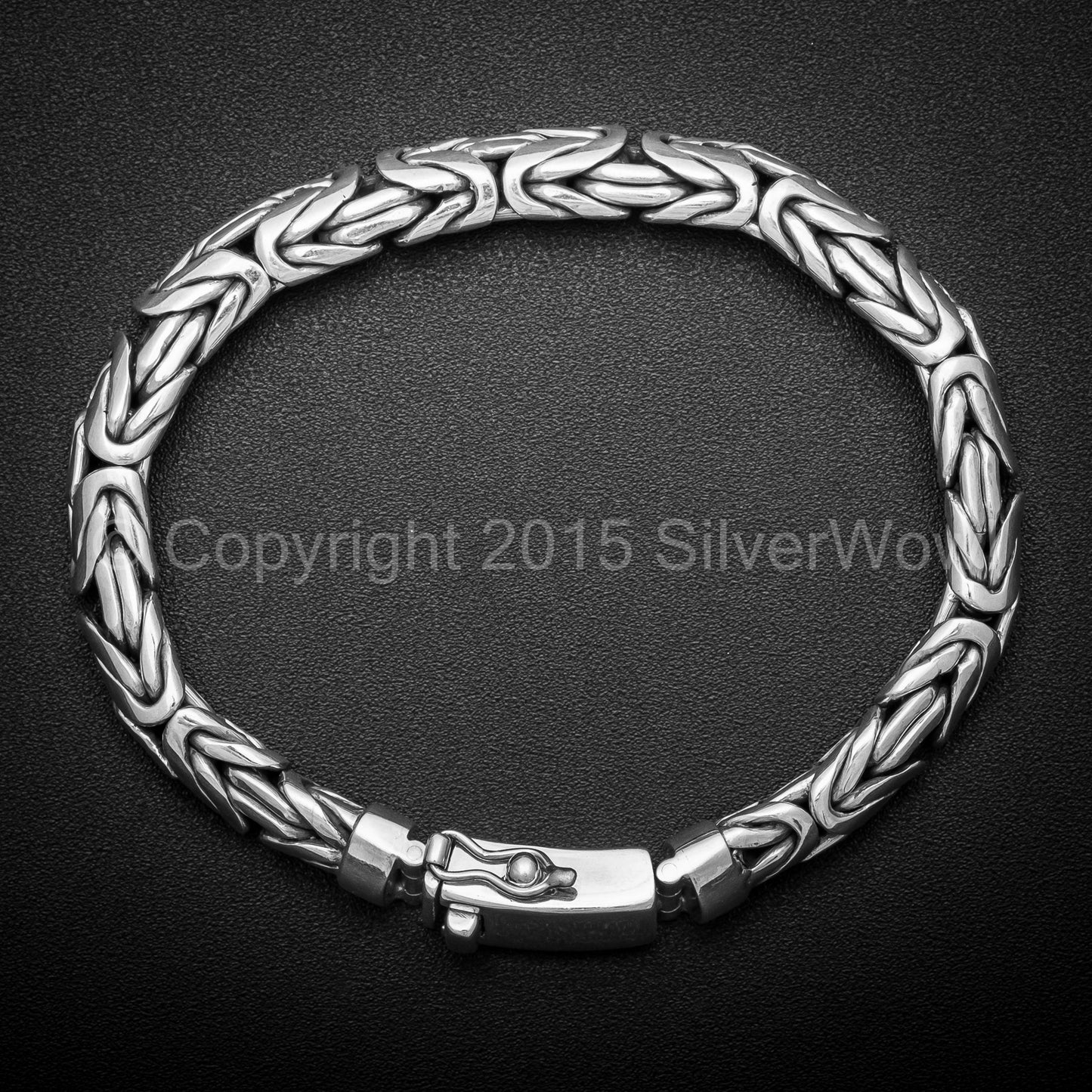 Bali, Byzantine, Bracelet 6mm Oval - SilverWow™