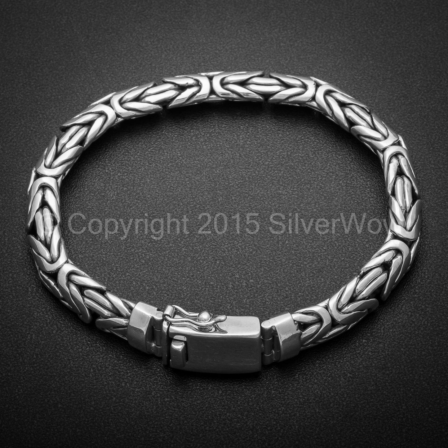 Bali, Byzantine, Bracelet 6mm Oval - SilverWow™